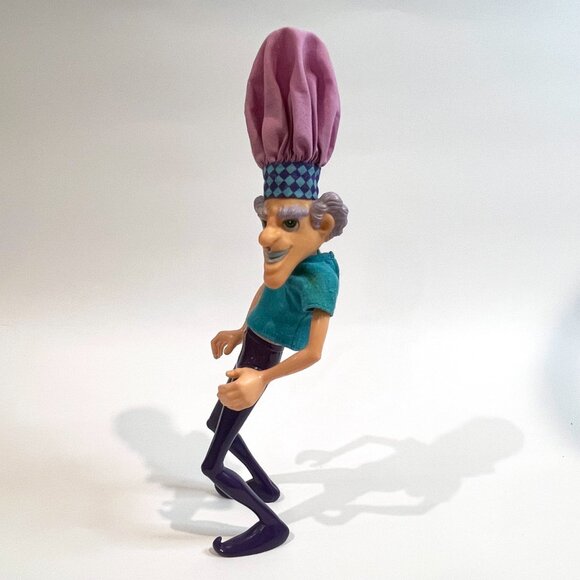 Vintage 1982 Purple Pieman Figure - Incomplete - missing mustache - Kenner - Picture 6 of 7